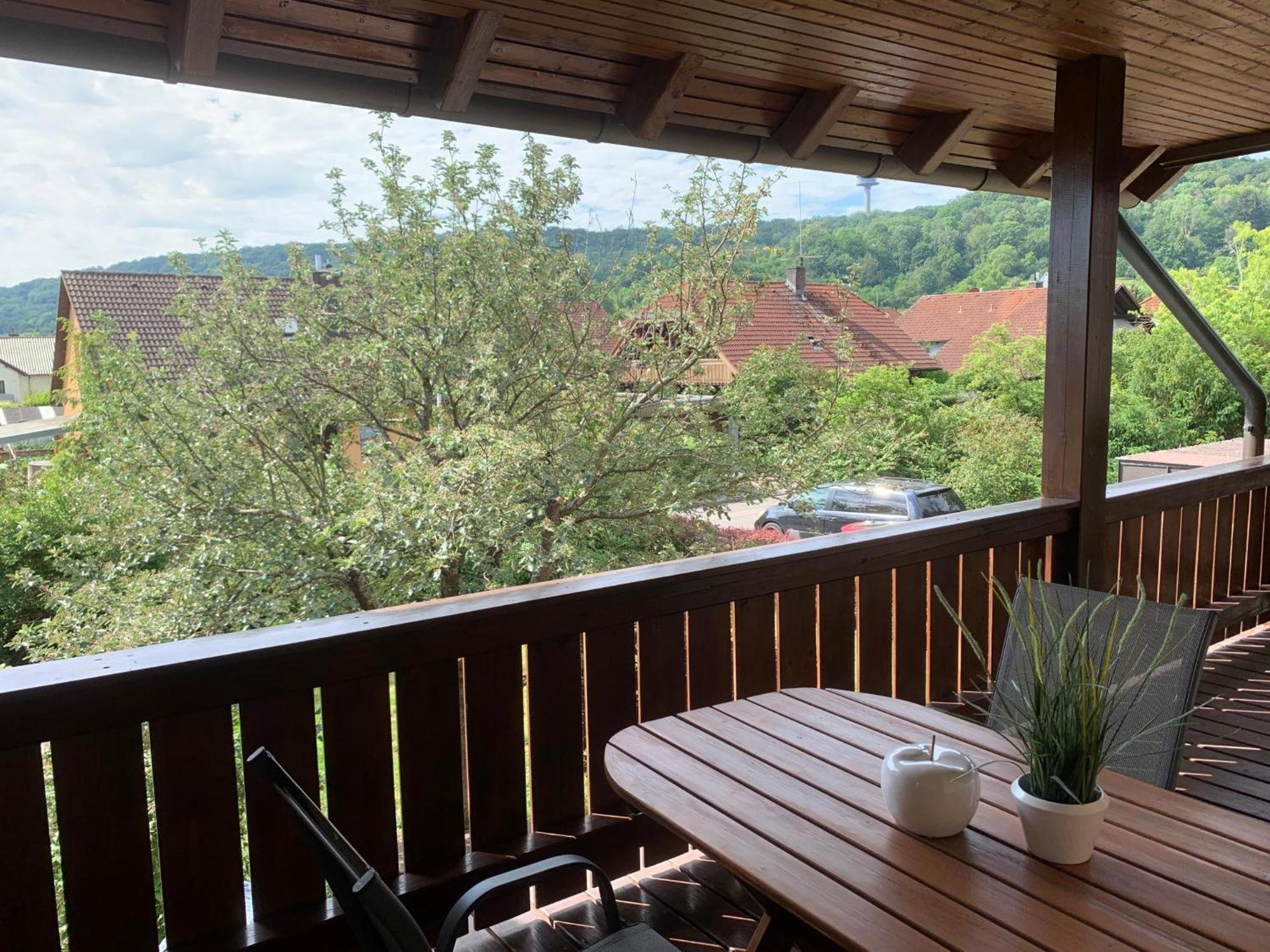 Ferienwohnung Apfelblüte Burgbernheim Exterior foto